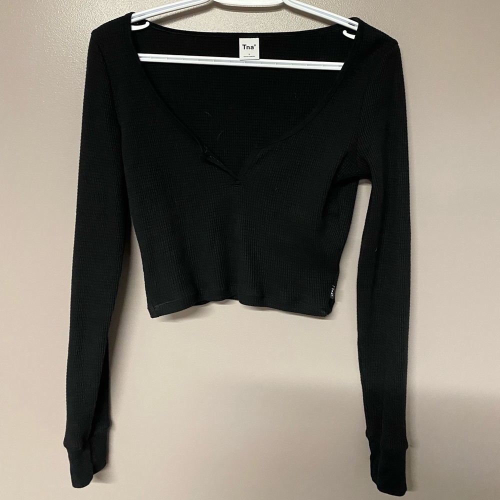 TNA Wafflex Scoopneck Longsleeve